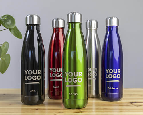 botella térmica de doble pared personalizada